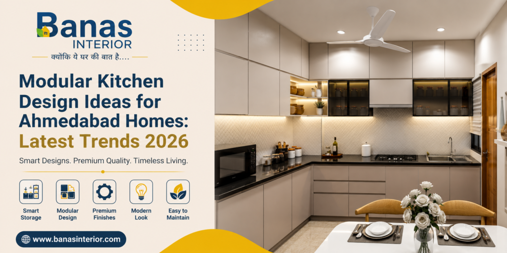 Modular Kitchen Design Ideas for Ahmedabad