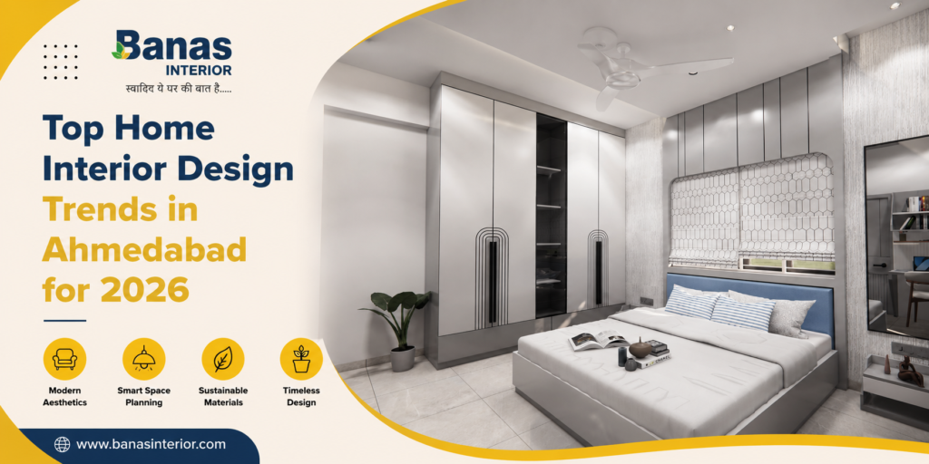 Top Home Interior Design Trends in Ahmedabad